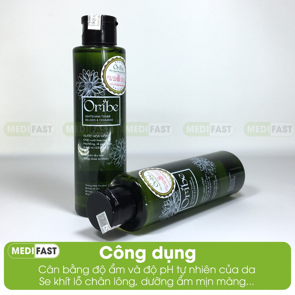 Nước hoa hồng cân bằng độ ẩm và ph Oribe 150ml, Tonner se khít lỗ chân lông không kích ứng cho da nhạy cảm và dầu