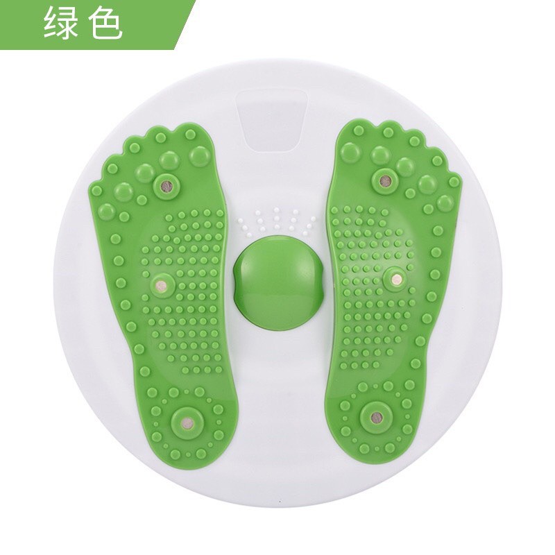 Đĩa Xoay Eo Thon Gọn Kết Hợp Massager Bàn Chân