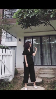 Bộ đũi nữ cao cấp 2 màu đen trắng