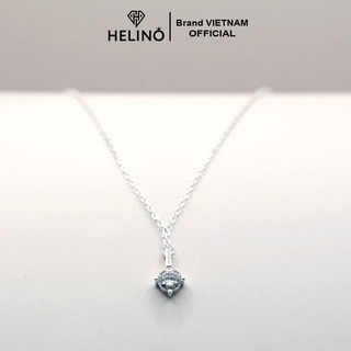 Dây chuyền elisie đá lấp lánh bạc 925 helino