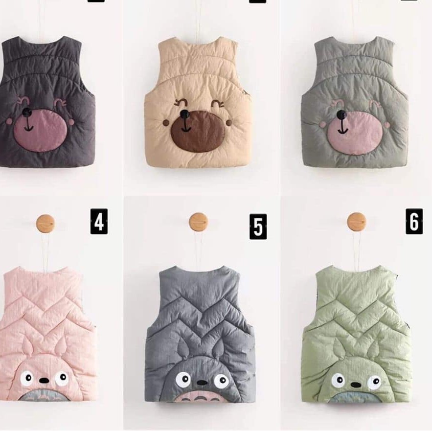 áo ghile phao cho bé