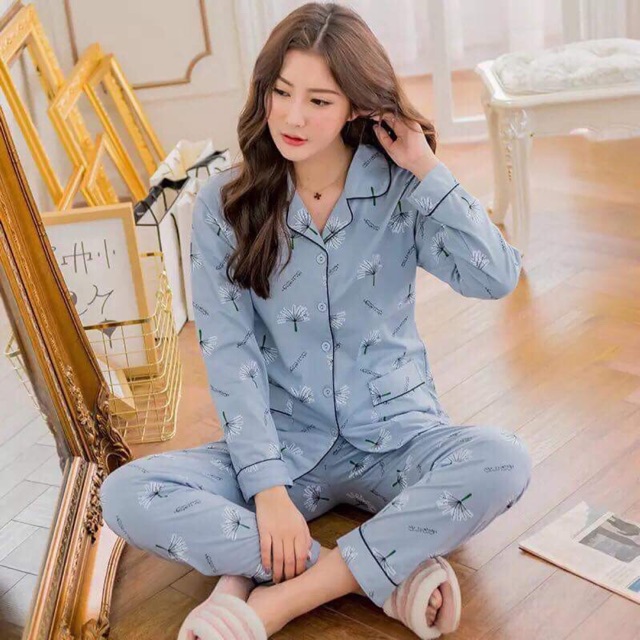 Bộ mặc nhà cotton
