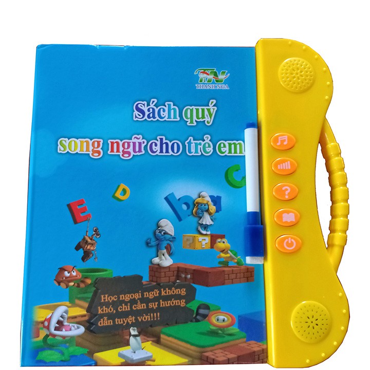 Sách Điện Tử Thông Minh Cho Bé Sách Song Ngữ Cho Bé Học Tiếng Anh