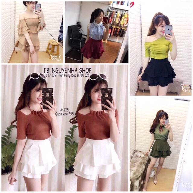 Quần váy 2 tầng hàng đẹp