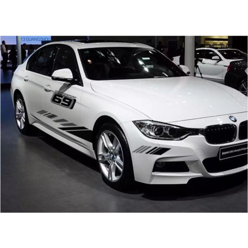 Tem dán trang trí xe ô tô , phong cách thể thao