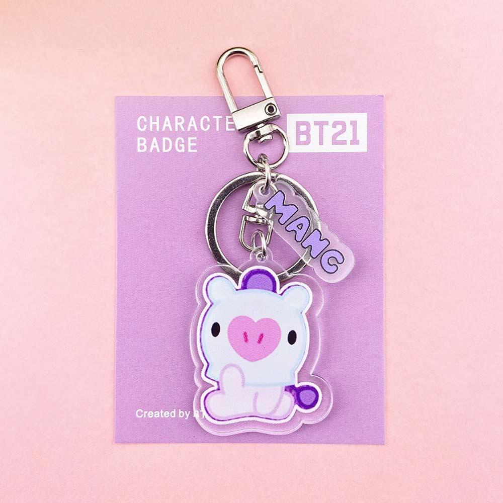 DARNELL Móc Khóa In Hình Các Thành Viên Nhóm Nhạc Bts Dễ Thương
