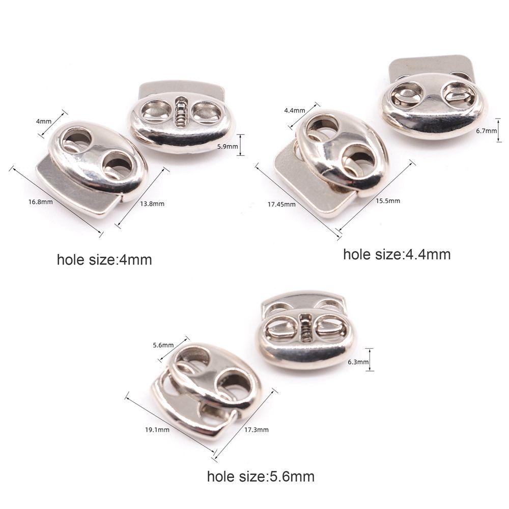 Set 10 Kẹp Thắt Dây Giày 2 Lỗ Tiện Lợi Auylee152