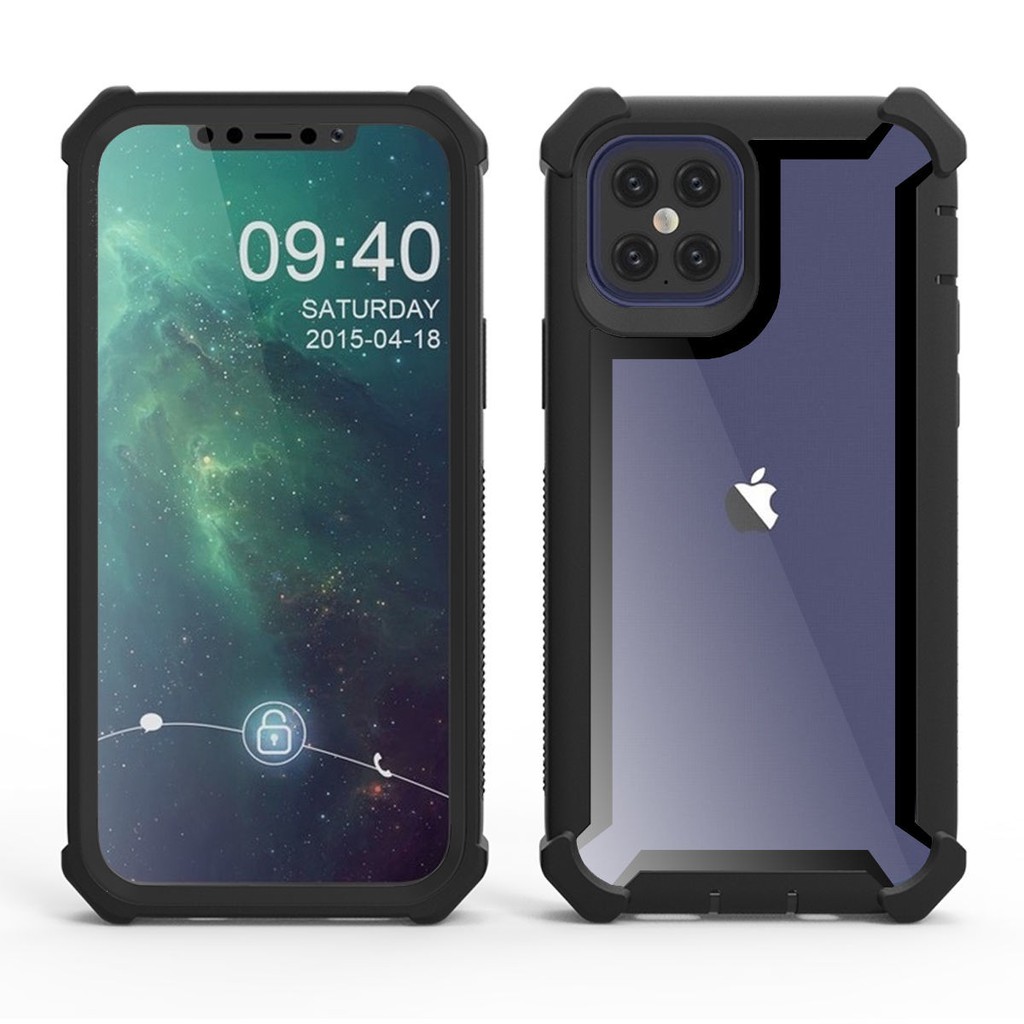 Ốp Lưng Chống Sốc Màu Sắc Tương Phản Cho Iphone 12 Pro Max 11 11pro X Xs Max 7p 8p | BigBuy360 - bigbuy360.vn