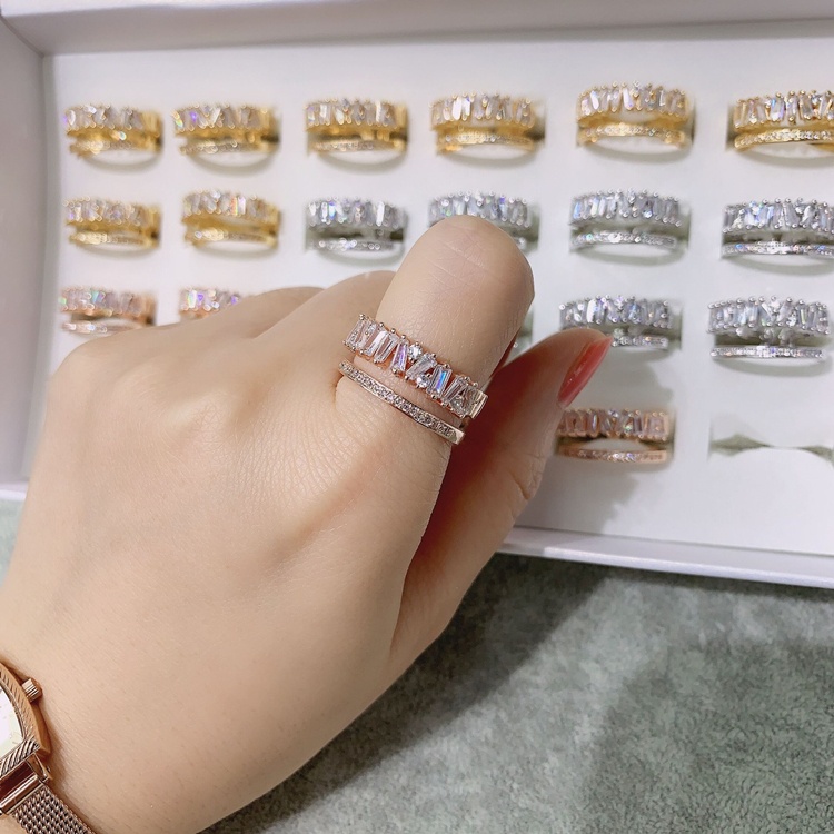 Nhẫn nữ style Hàn sáng lấp lánh cực xinh - N84