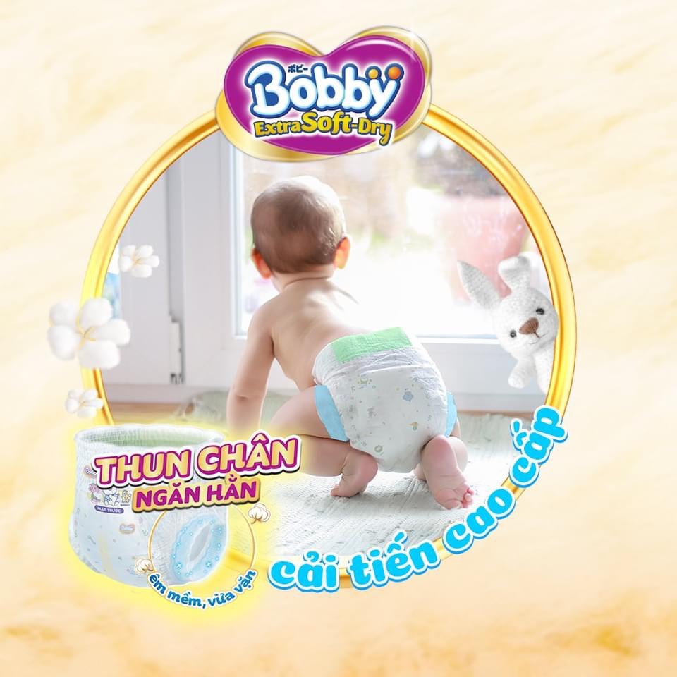 [Tặng Gối Khủng Long] Tả Quần Bobby Cao Cấp Siêu Mềm Extra Soft Dry S70+ Hàng Chính Hãng + Mevabeheocon123