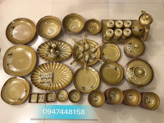 Bát cơm men hoàng thổ