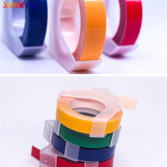 Băng Keo Dập Nổi Bằng Tay 9mm Cho Máy In DYMO1610 Motex1540 3D