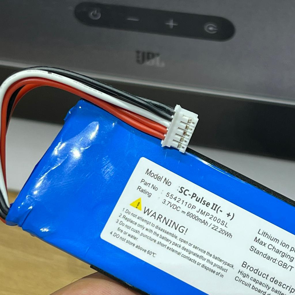 Pin loa Bluetooth JBL Pulse 2 - Dung lượng chuẩn hãng