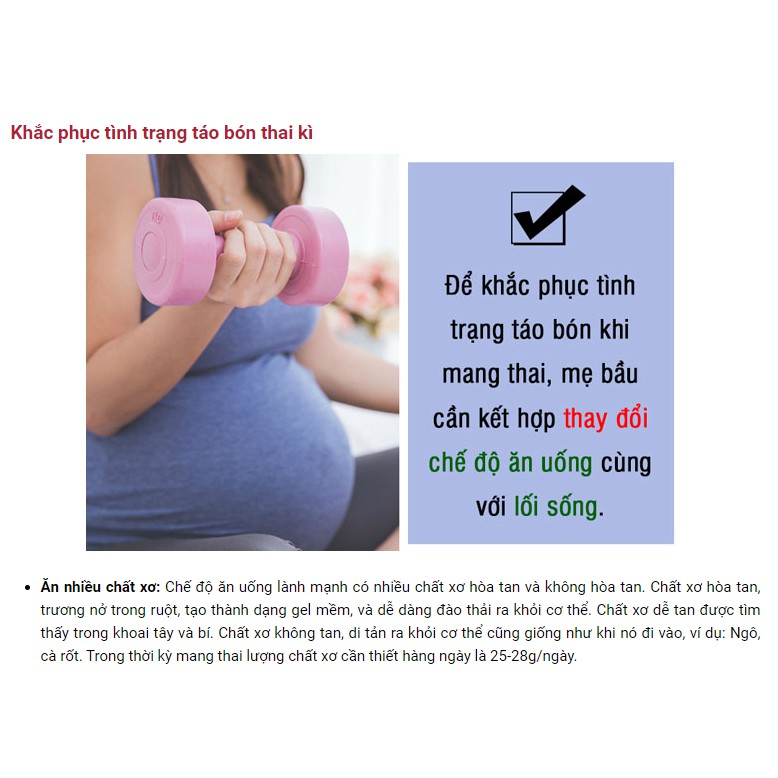 Chất xơ ích nhi, cốm chất xơ hòa tan, giảm táo bón cho bé, phụ nữ có thai, phụ nữ sau sinh