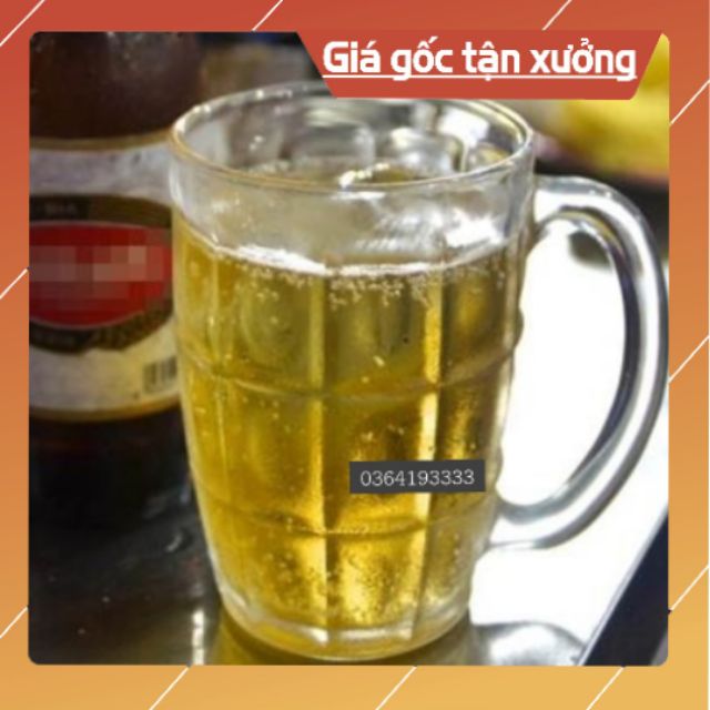 Lẻ 1 cốc thủy tinh uống bia 350ml