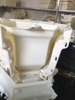 Khuôn đổ chậu lục giác 38