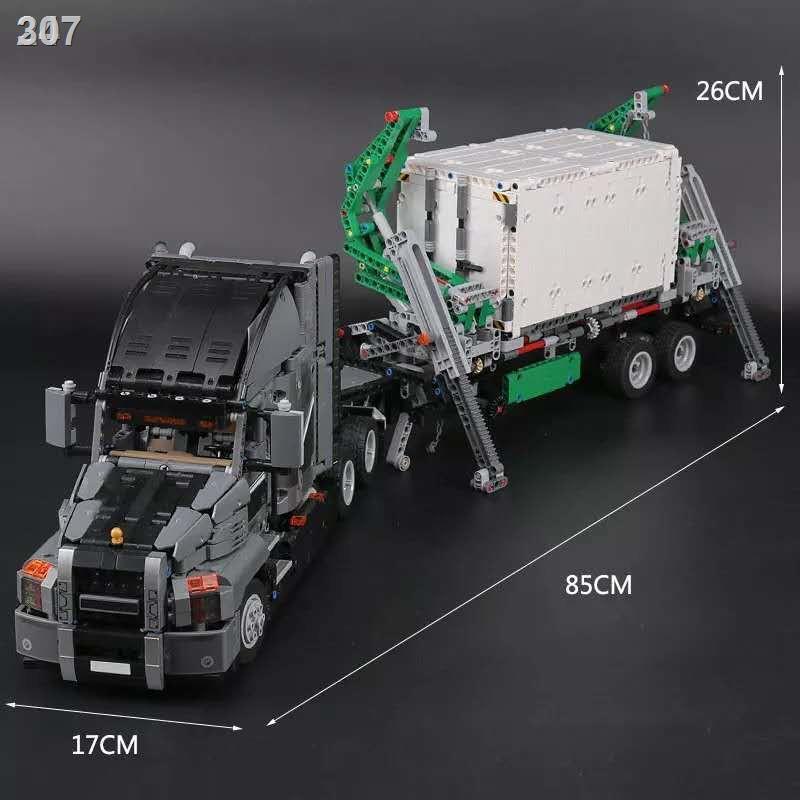 ☫ஐ30 Lắp ghép Mô hình Đầu Kéo Hiện Đại Lepin 20076ck Anthem Truck  Xe Công Ten Nơ Khổng Lồ
