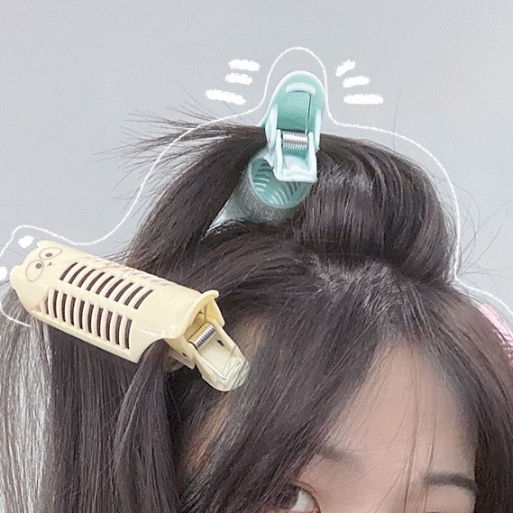 Bộ 3 Lô Uốn, Tạo Kiểu Tóc Phồng Xoăn Lameila Mèo Xinh Tự Dính Có Kẹp Cố Định Tiện Lợi