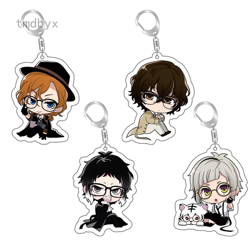 Tmdbyx Móc Khóa Hình Hoạt Hình Bungo Stray Dogs Đáng Yêu