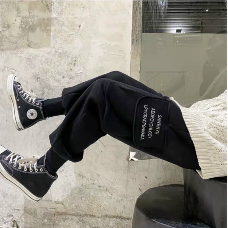 [ Unisex- Cực Chất ] Quần jogger túi hộp vải nỉ PE dày dặn cực chất | BigBuy360 - bigbuy360.vn