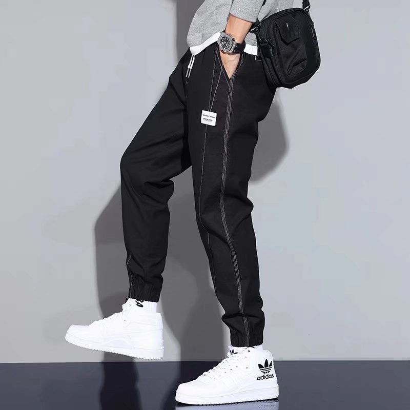 Quần Harem Dáng Rộng Tăng Chiều Cao Phong Cách Thời Trang Hàn Quốc Cho Nam Giới