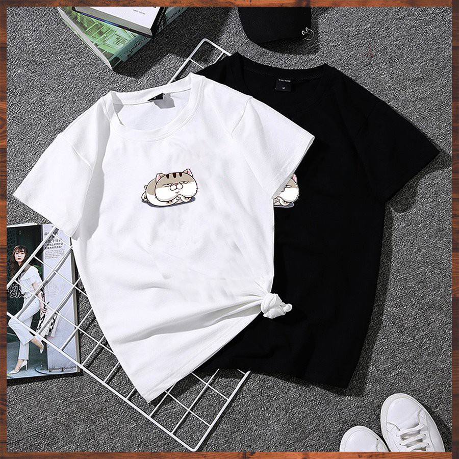 Áo thun form rộng tay lỡ ami bụng bự dễ thương vải dày mịn 2020TN1081