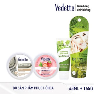 Bộ Sản Phẩm Vedette Phục Hồi Da