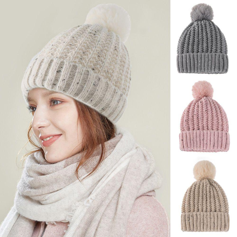 Mũ Dệt Kim Thời Trang Mùa Đông Dành Cho Nữ