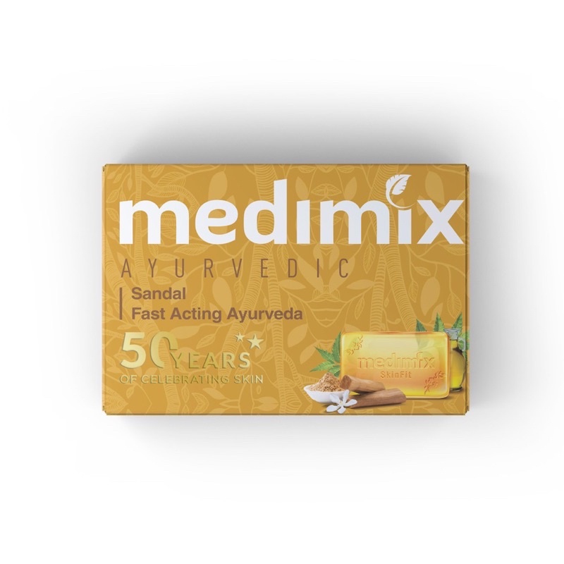 (8.2023) Xà phòng Medimix đàn hương đẩy lùi mụn lưng, xoá vết thâm sạm