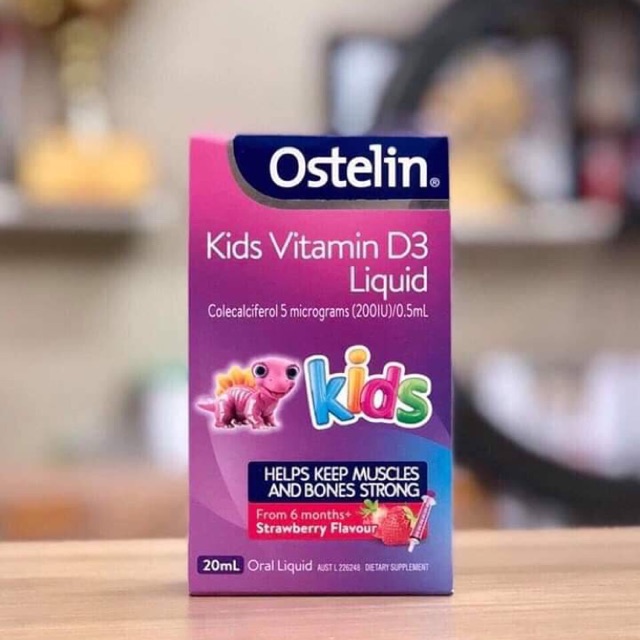 Vitamin D3 Ostelin cho bé