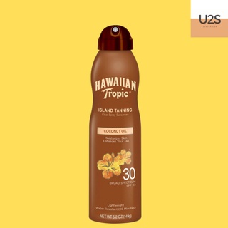 Xịt chống nắng Hawaiian Tropic Tanning Dry Oil Continuous Spray SPF 30