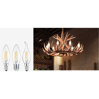 Bóng đèn Led Edison C35 4W hình nến đui E14