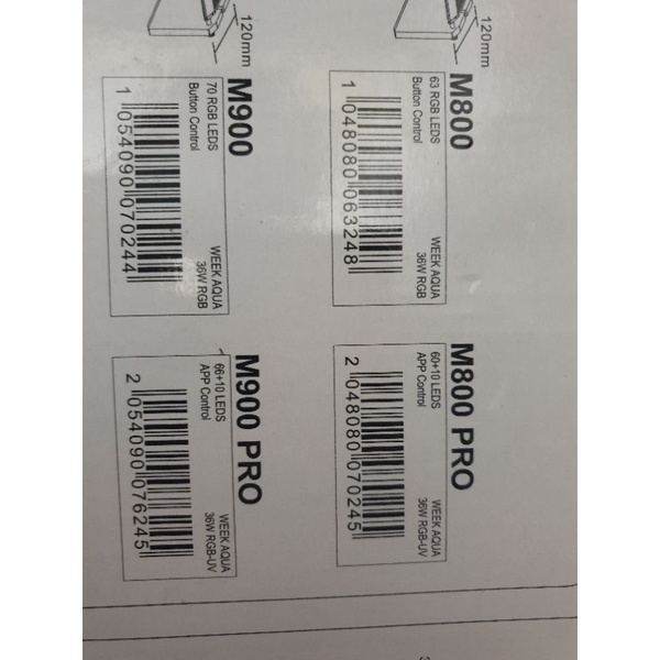 Đèn thủy sinh WEEK Aqua M series 60-120CM