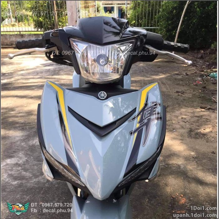 Tem Rời Exciter 150 Xám xi măng Hayabusa (C)