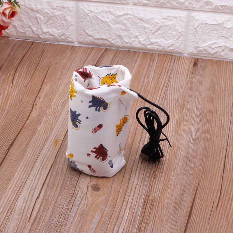 Máy hâm nóng bình sữa cổng sạc USB tiện dụng khi đi du lịch cho trẻ em