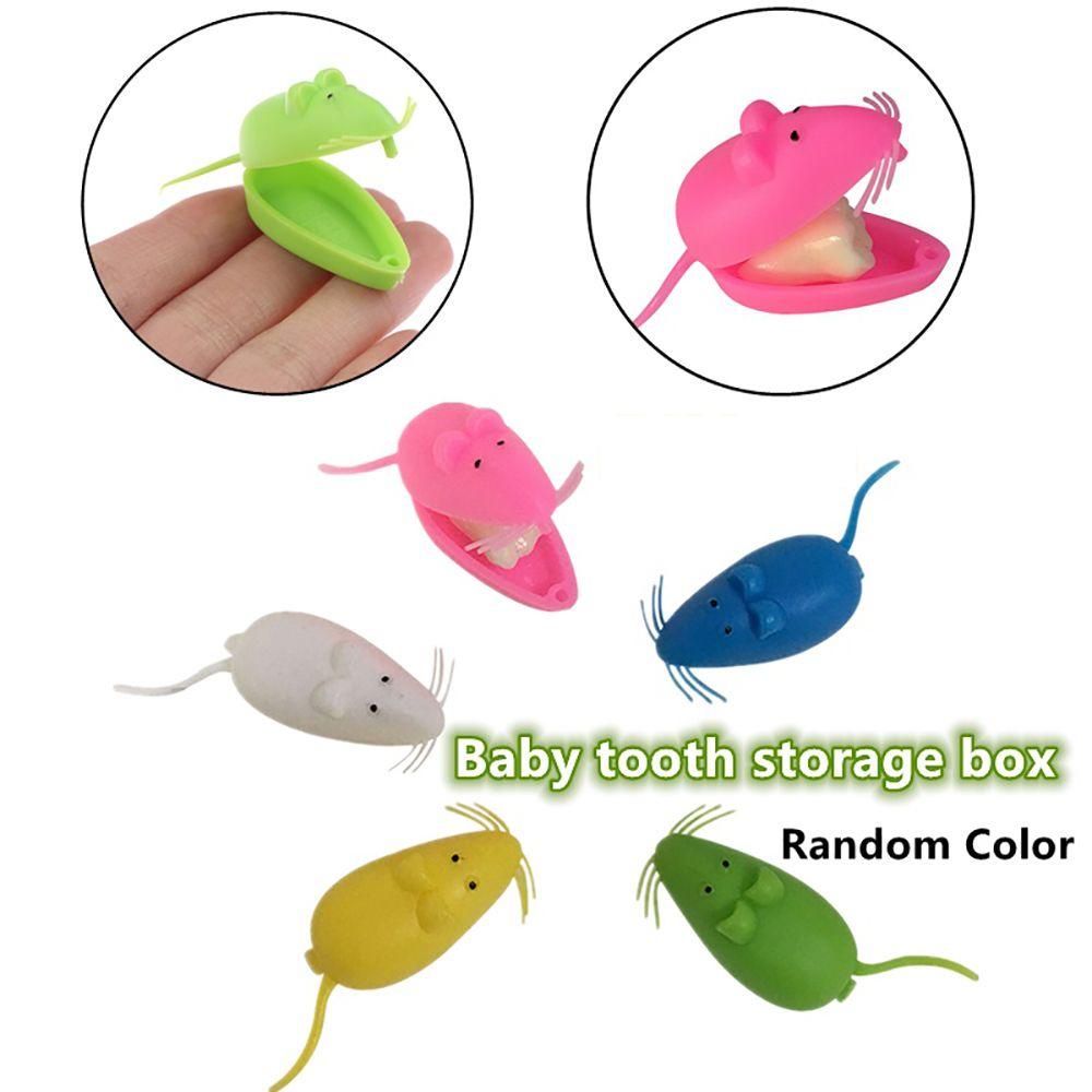 Hộp Đựng Răng Sữa Bằng Nhựa Dễ Thương Cho Bé Sơ Sinh