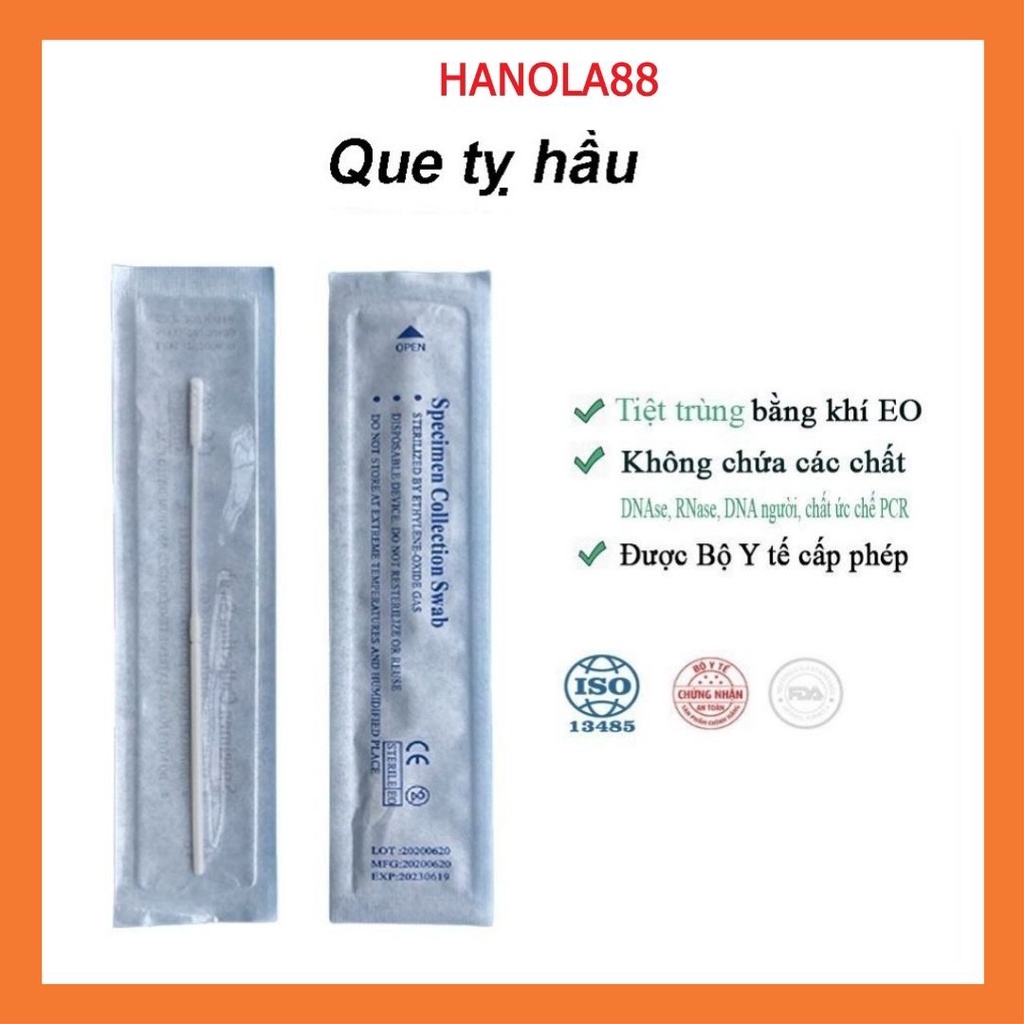 Combo 100 Que tỵ hầu lấy dịch mũi