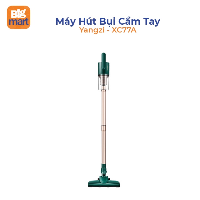 Máy hút bụi cầm tay Yangzi XC77A lực hút 16000Pa công suất 600W lõi lọc HEPA Bigmart86