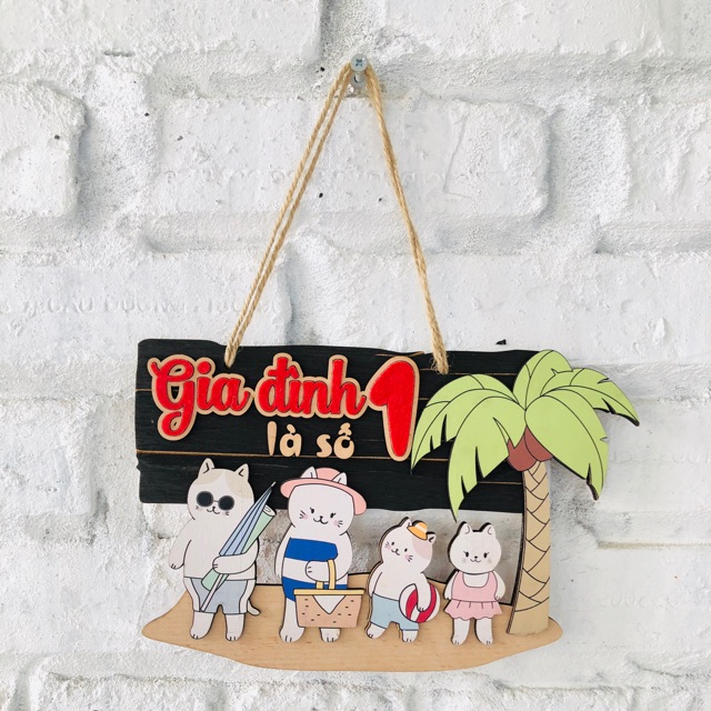 Combo 4 bảng gỗ(được chọn mẫu)