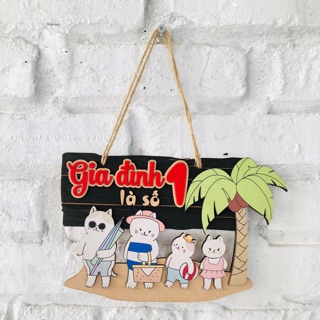 Combo 4 bảng gỗ
