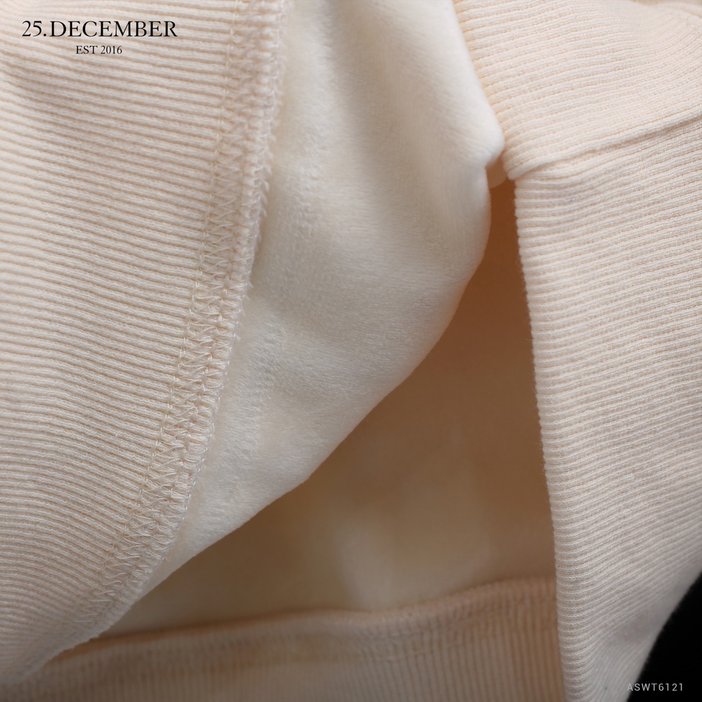 Áo Sweater Paris chất nỉ dầy đẹp - 25.December mã ASWT6121 | BigBuy360 - bigbuy360.vn