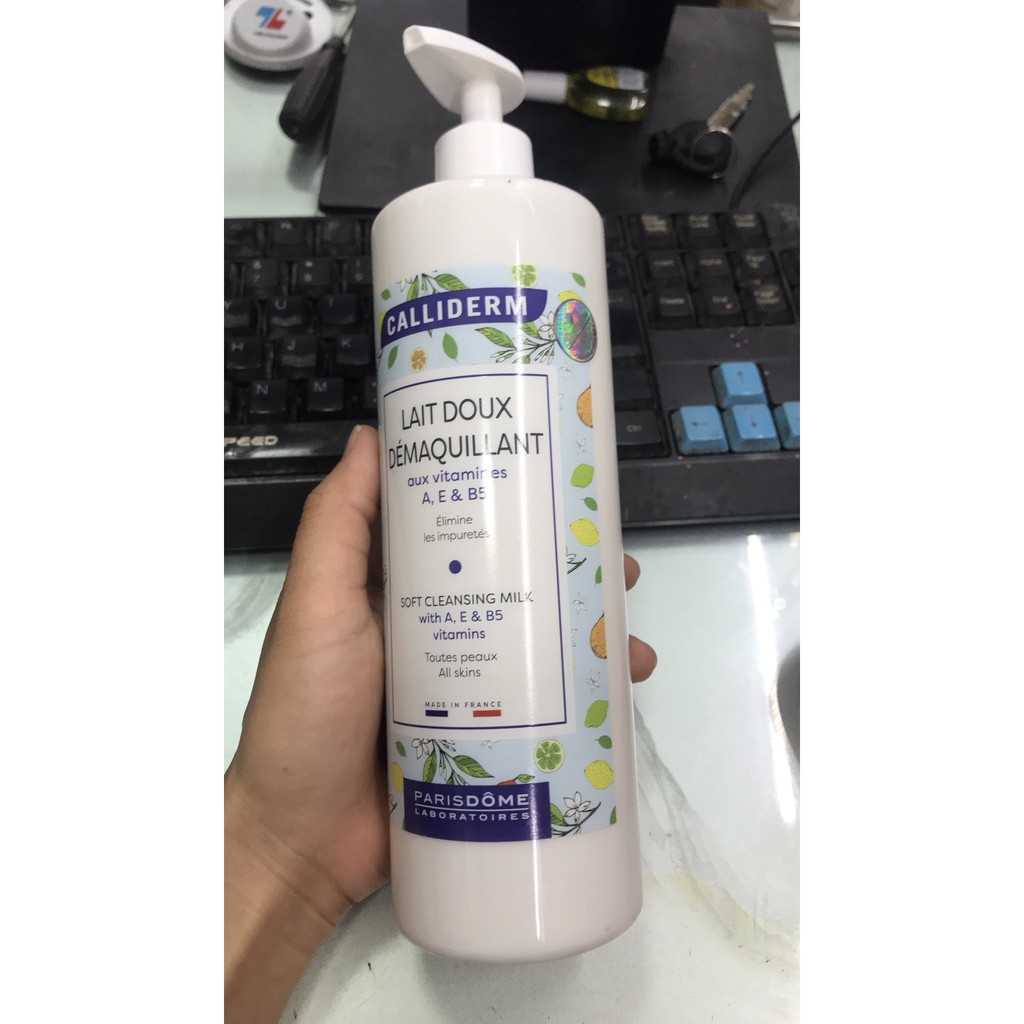 sữa tẩy trang calliderm 500ml