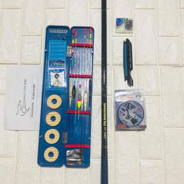 Bộ cần câu tay shimano [Đồ Câu Duli]