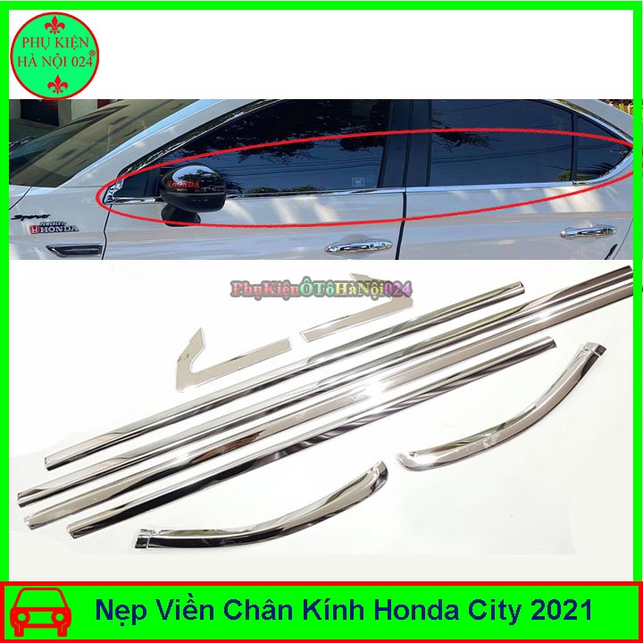 Bộ Nẹp Viền Chân Kính Cong Kính Inox City 2021-2022