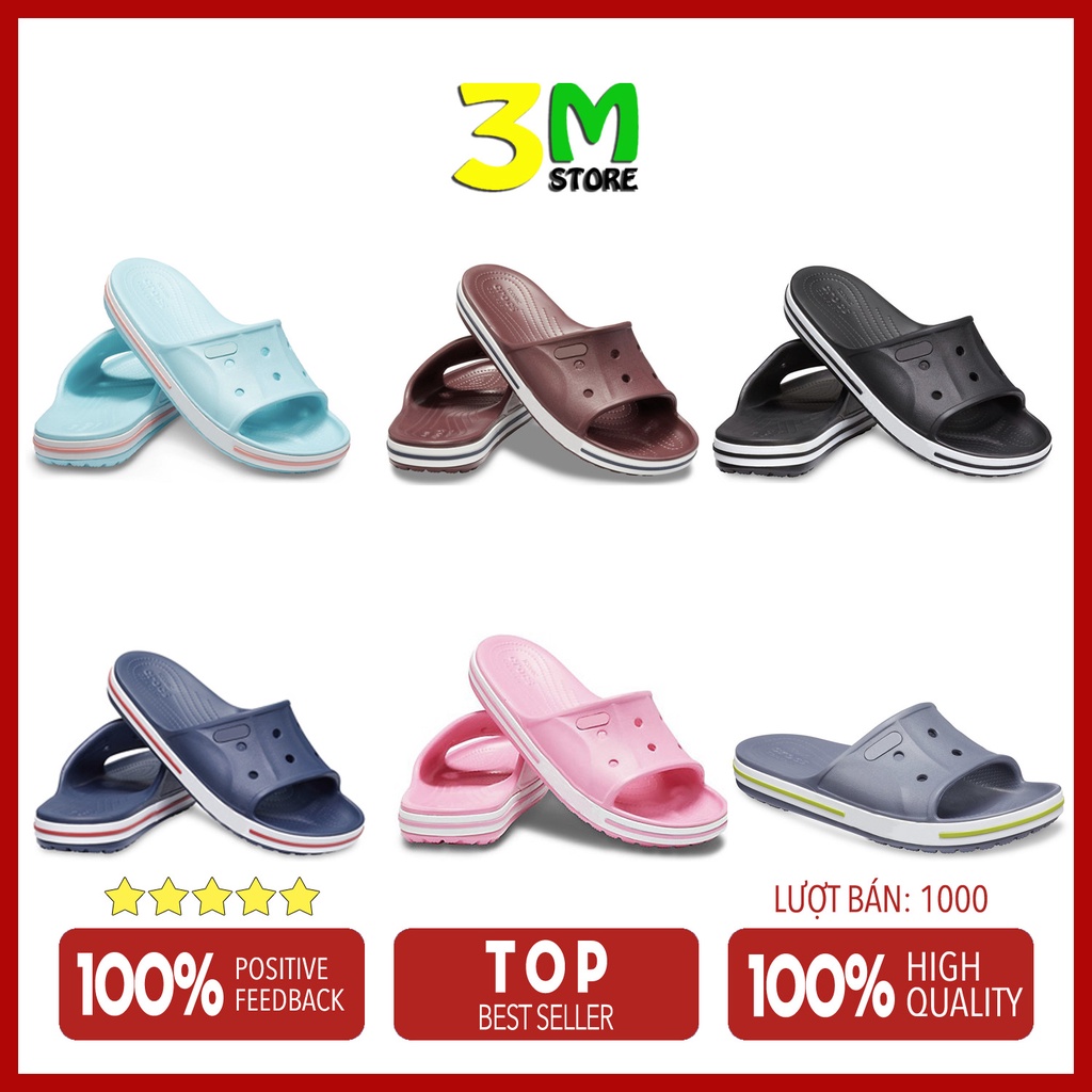 Dép Quai Ngang, Dép Lê Bayabandd Đẹp, Êm, Bền, Nhẹ, Cao Cấp Unisex Nhiều Màu