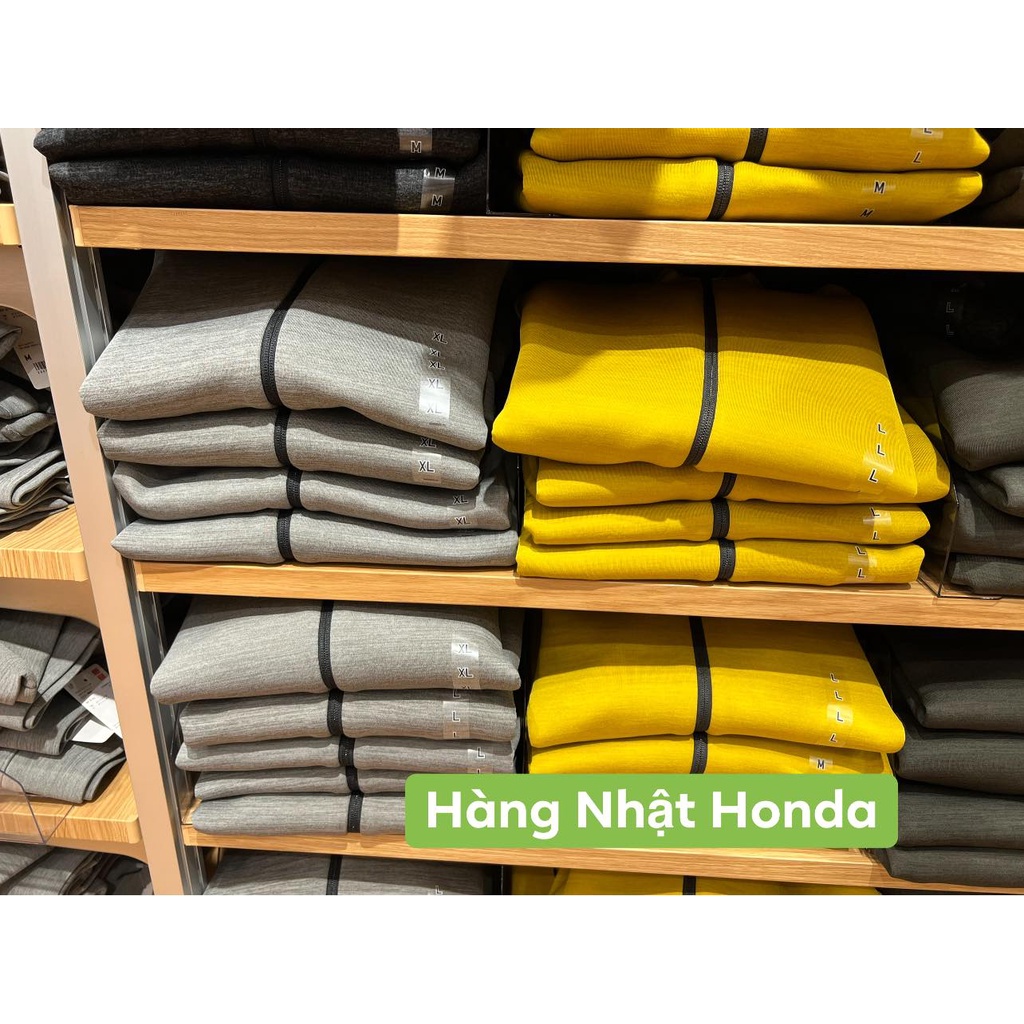 [Auth Uniqlo] Áo Nỉ Xốp Thể Thao Dry Siêu Co Giãn Nam Uniqlo Nhật Bản