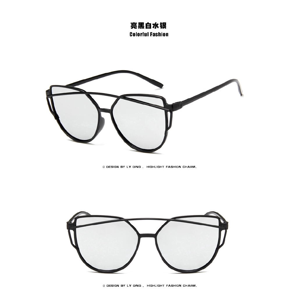 Kính mát SAMJUNE mắt mèo thời trang cho nữ