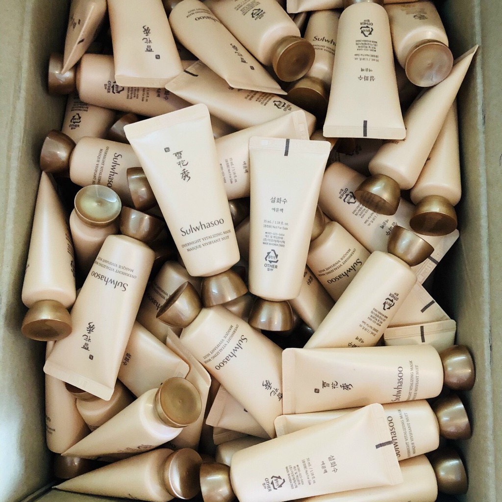 - Mặt nạ ngủ nhân sâm sulwhasoo 35ml mới