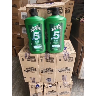Gel tắm gội rửa mặt irish spring 5 in 1