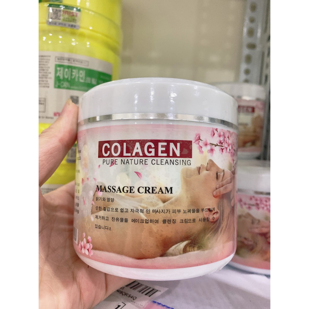 Kem massage 500g, Kem massage Collagen